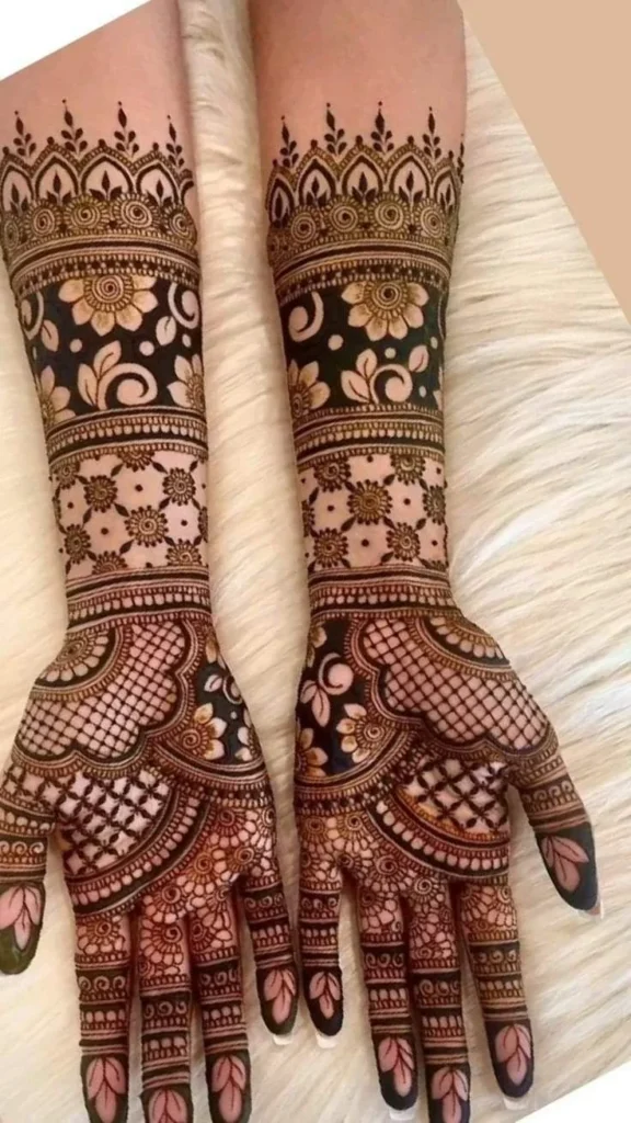 Explore the latest bridal mehndi design collection