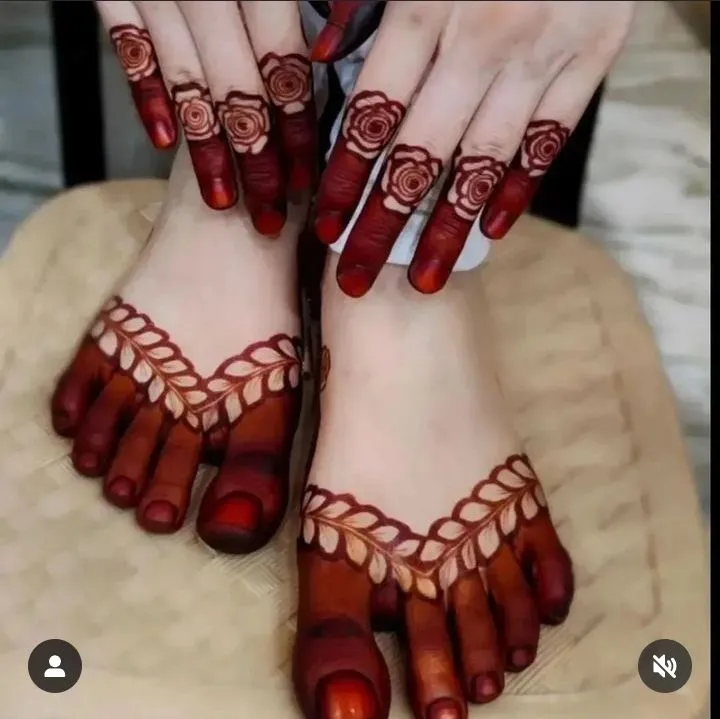 Foot Mehndi