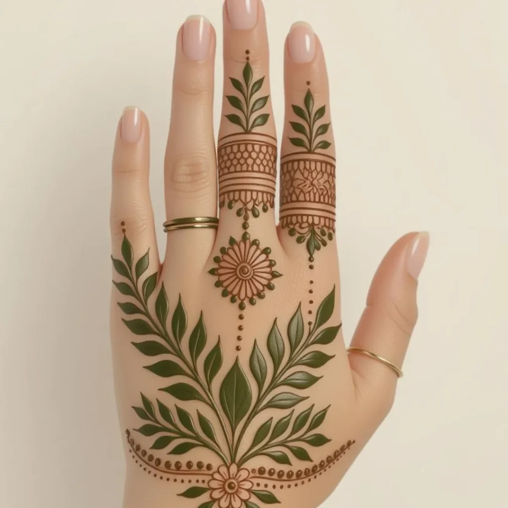 Get Your Finger Mehndi Inspiration