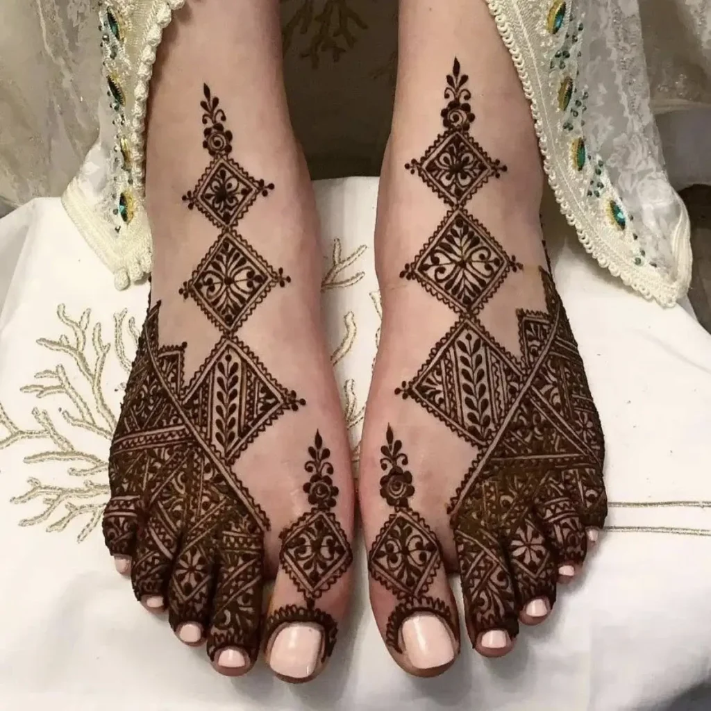 Instagram Mehndi Design Foot