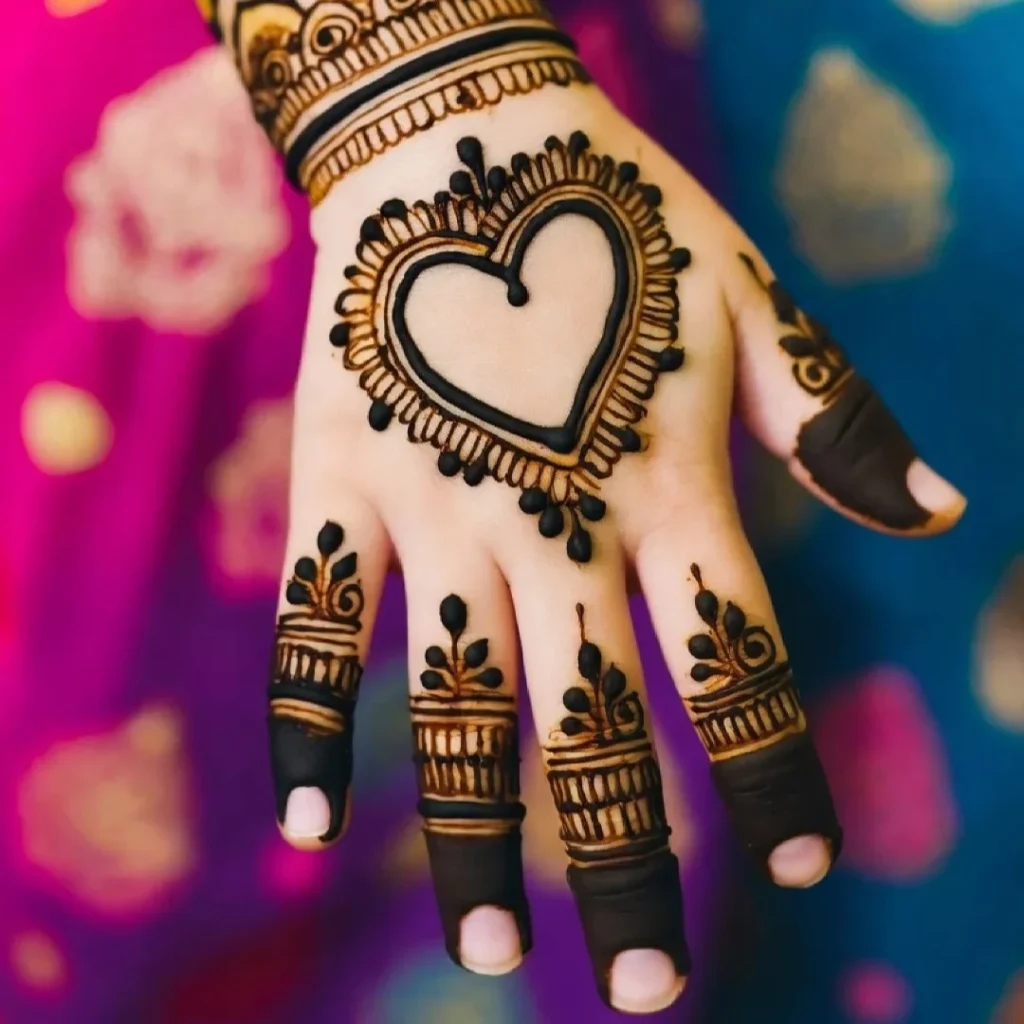 Top 80+ Simple Mehndi Designs for Kids, Babies, & Toddlers (2026) 72 Kids Mehndi Design Easy