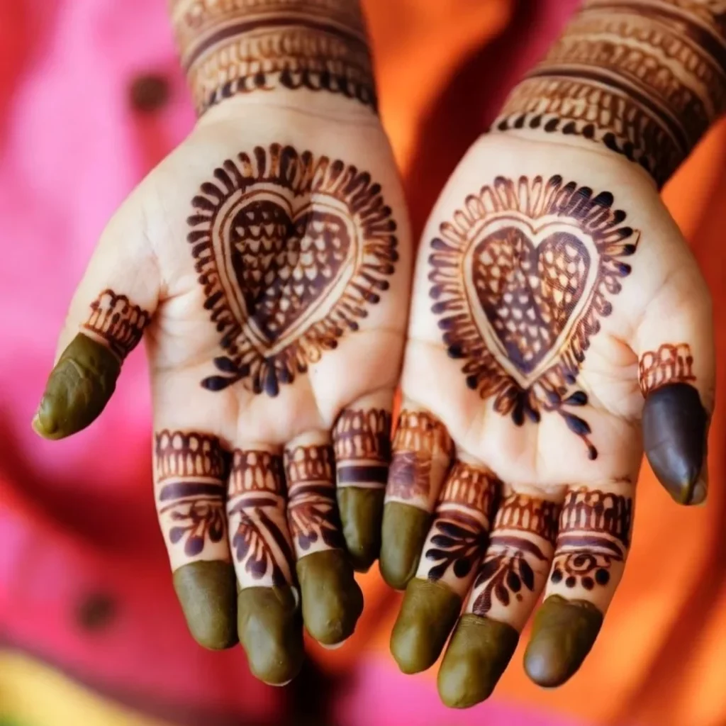 Top 80+ Simple Mehndi Designs for Kids, Babies, & Toddlers (2026) 76 Kids Mehndi Design Front