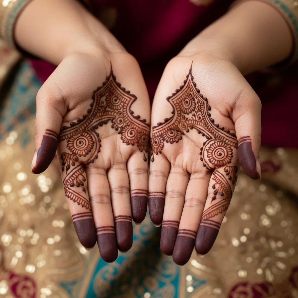 Mehndi Design For Fingers