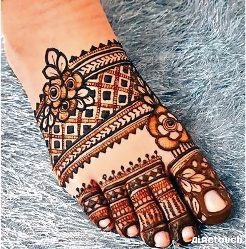 Per Ki Mehndi Design For Girl