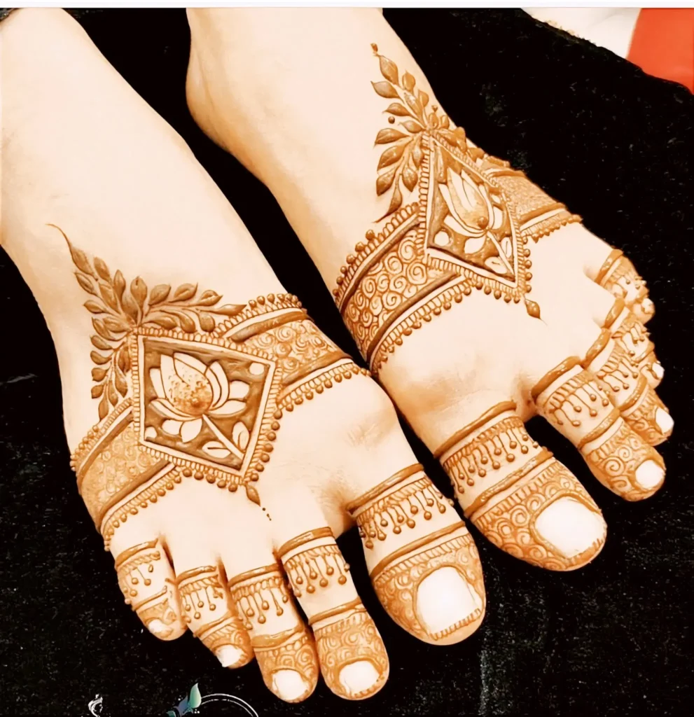 Per Mehndi Design Simple