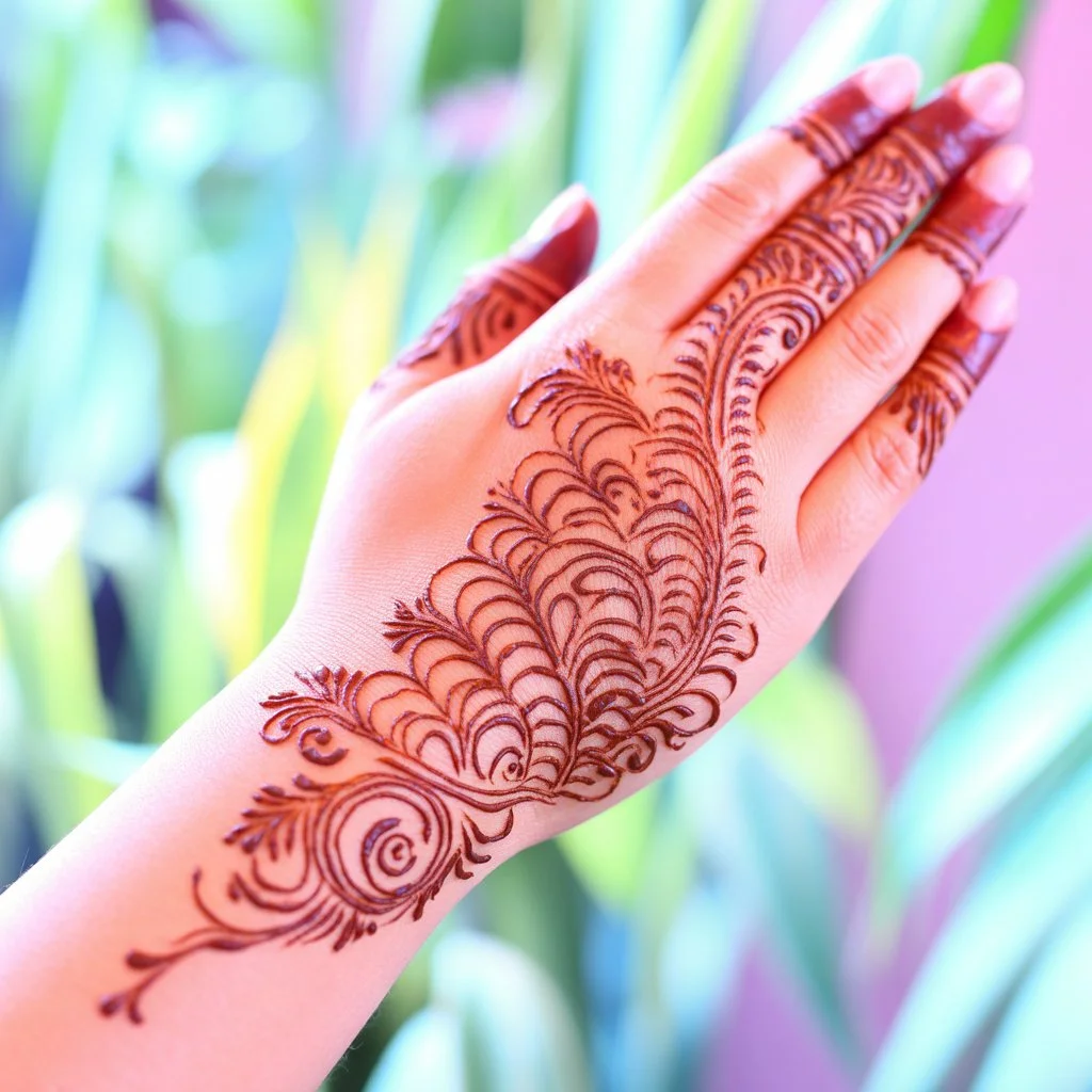 Top 80+ Simple Mehndi Designs for Kids, Babies, & Toddlers (2026) 54 Princess Theme Mehndi For Girls