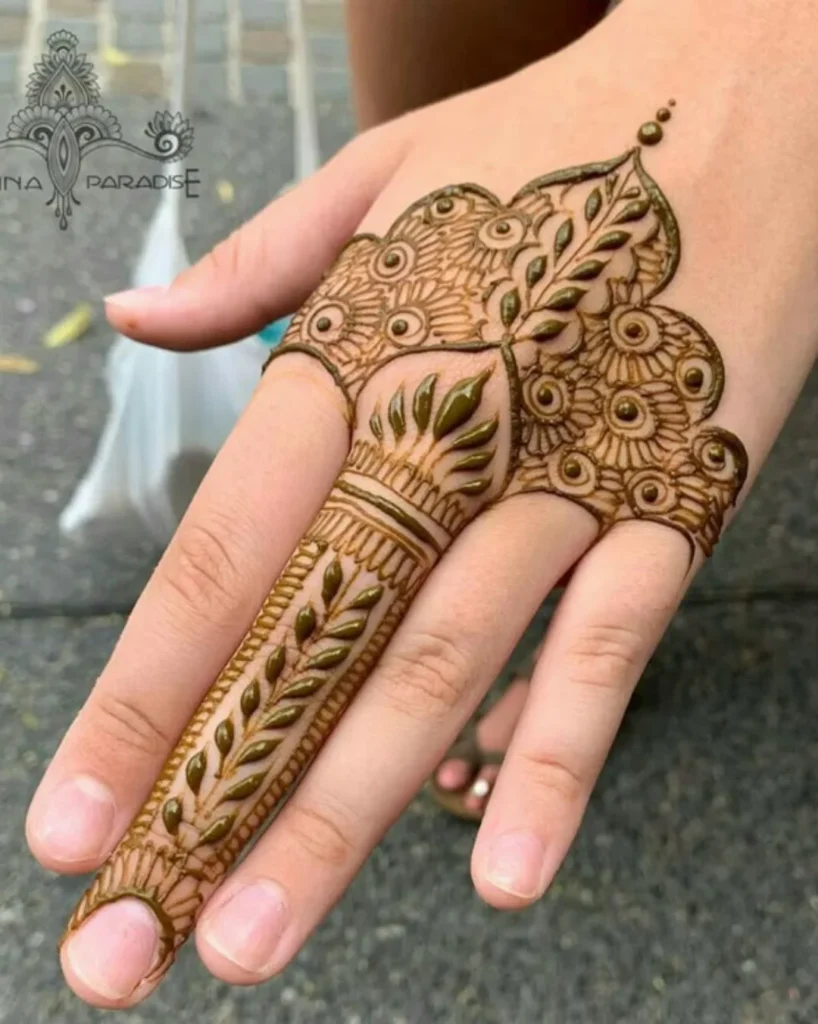 Quick Finger Mehndi
