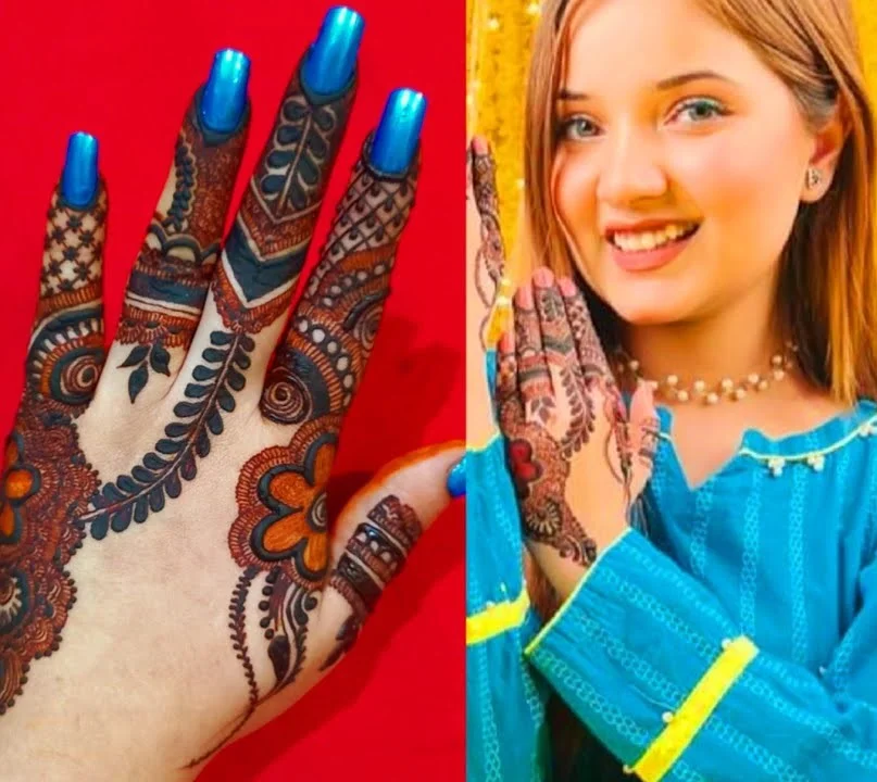 Rabeeca Kashif Khan Mehndi Design