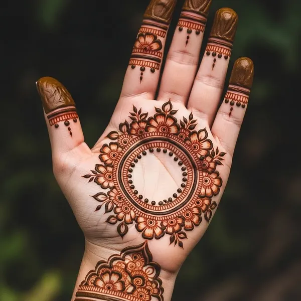 Rabeeca Khan Kashees Mehndi Design