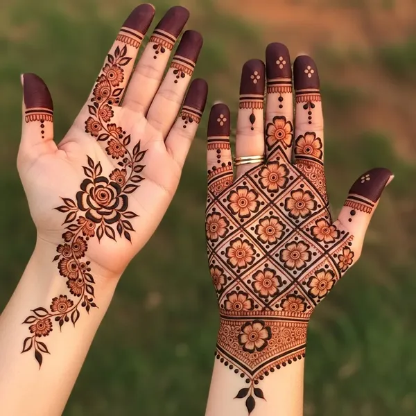 Rabeeca Khan Mehndi Design Arabic