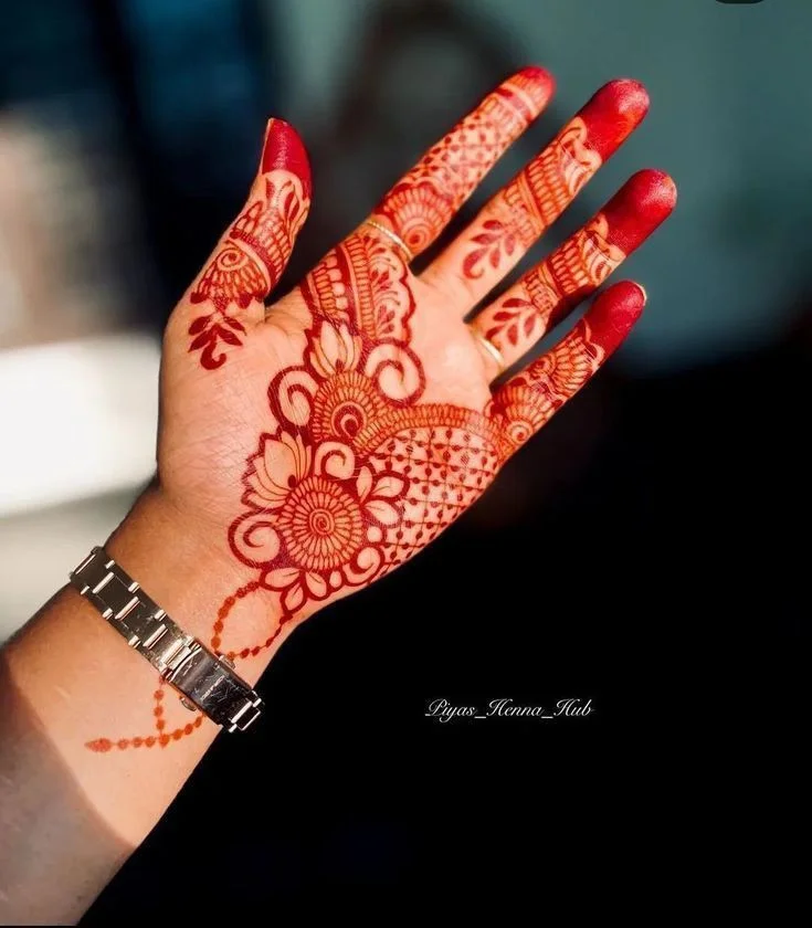 Rabeeca Khan Mehndi Design For Eid