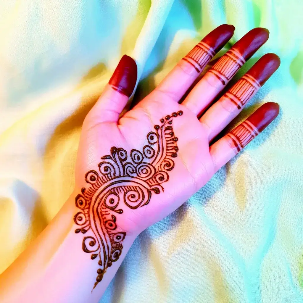 Top 80+ Simple Mehndi Designs for Kids, Babies, & Toddlers (2026) 40 Simple Cute Baby Mehndi Design