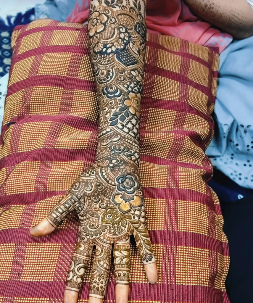 Traditional mehndi for brides