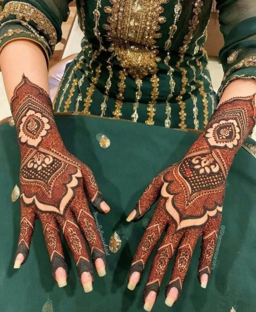 Trending bridal mehndi patterns