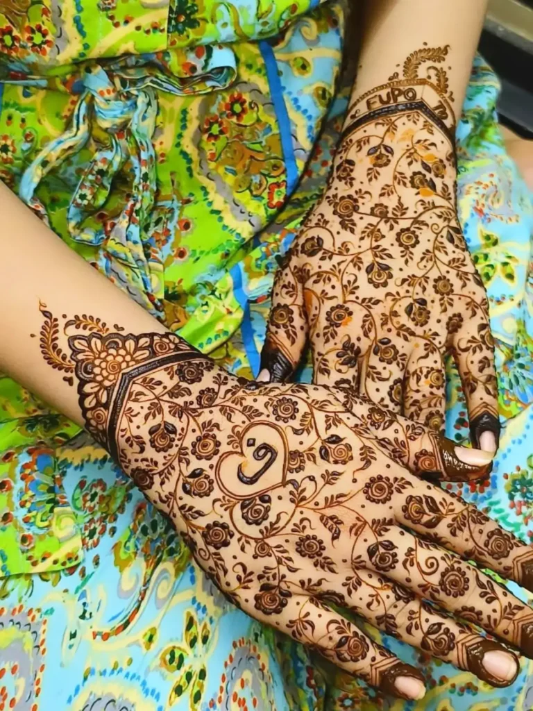 Trending bridal mehndi styles