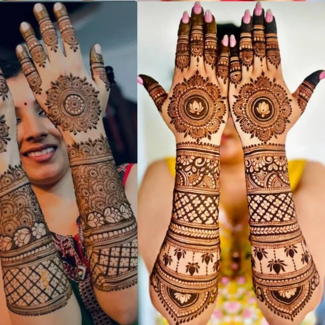 Wedding Dulhan Mehndi Design