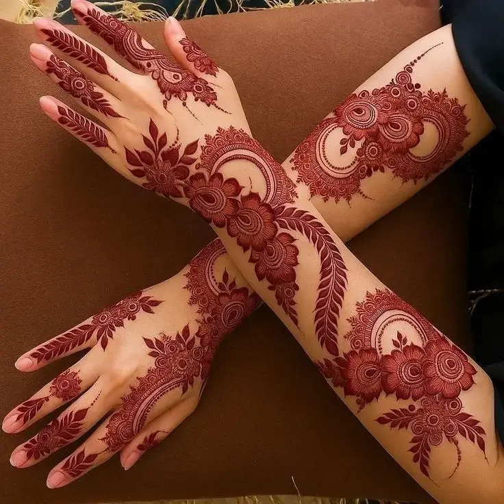 Back Hand Mehndi Design Bridal Easy