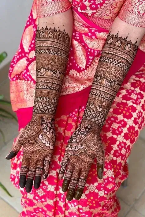 Bridal Henna Mehndi Design