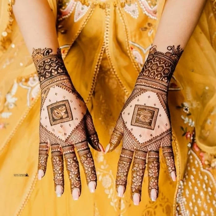 Bridal Simple Mehndi Design