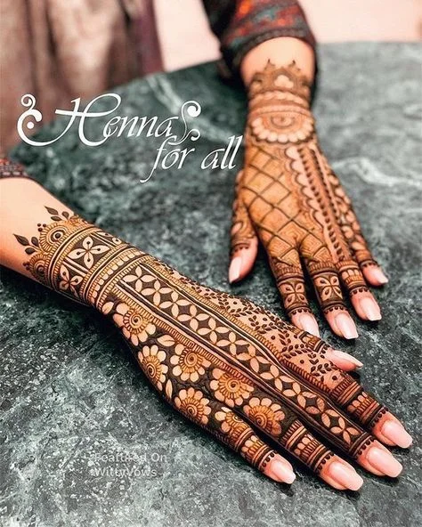 Mehandi Design For Bride
