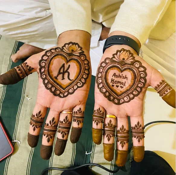 Mehndi Design For Dulha