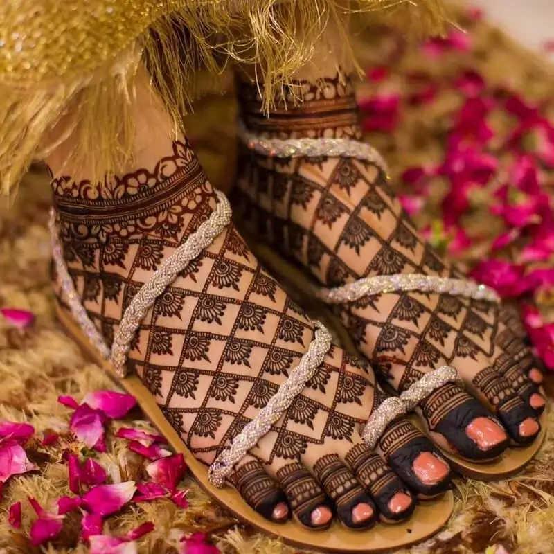 Best 90+ Easy Leg Mehndi Designs 2026 87 Attractive Wedding Leg Mehndi Design