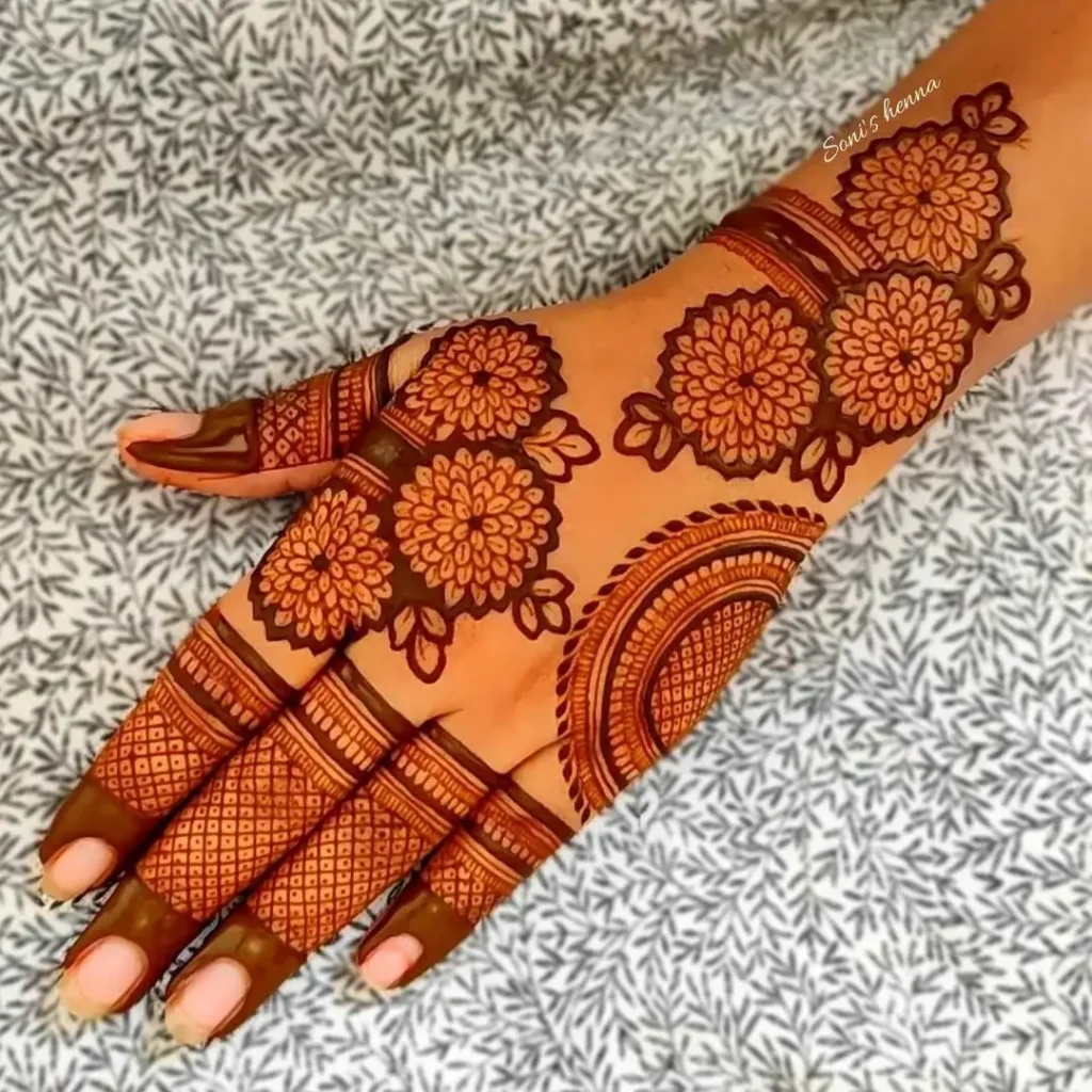 Diwali Mehndi Design