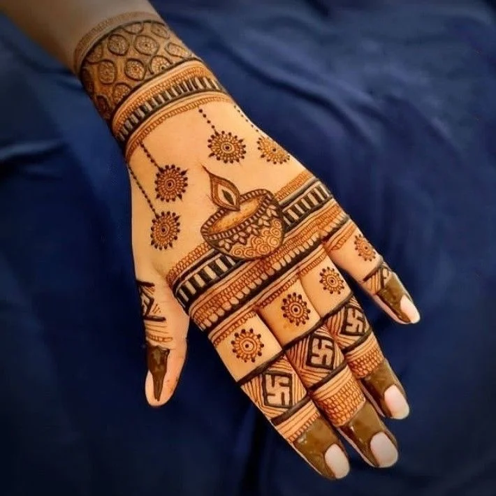 Diwali Special Mehndi Design