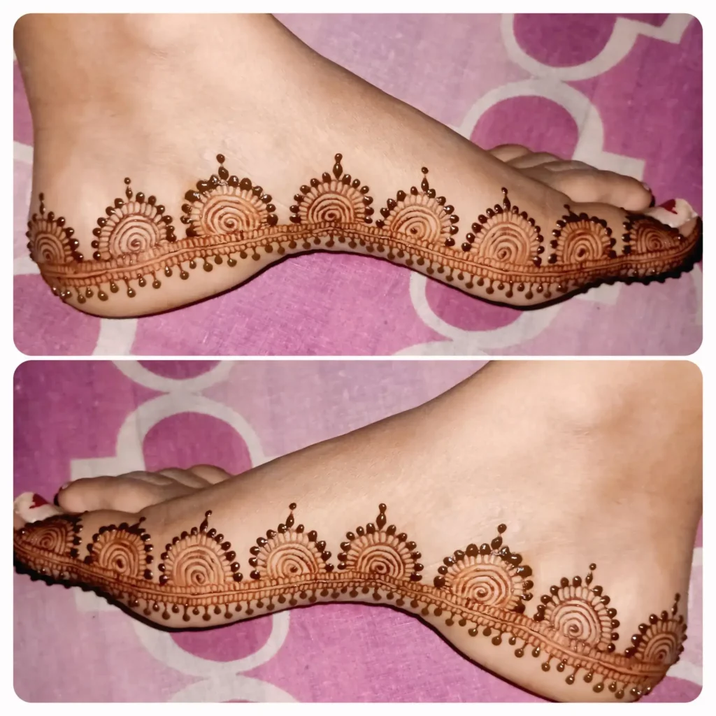 Best 90+ Easy Leg Mehndi Designs 2026 66 Feet Easy Leg Mehndi Design Images Simple