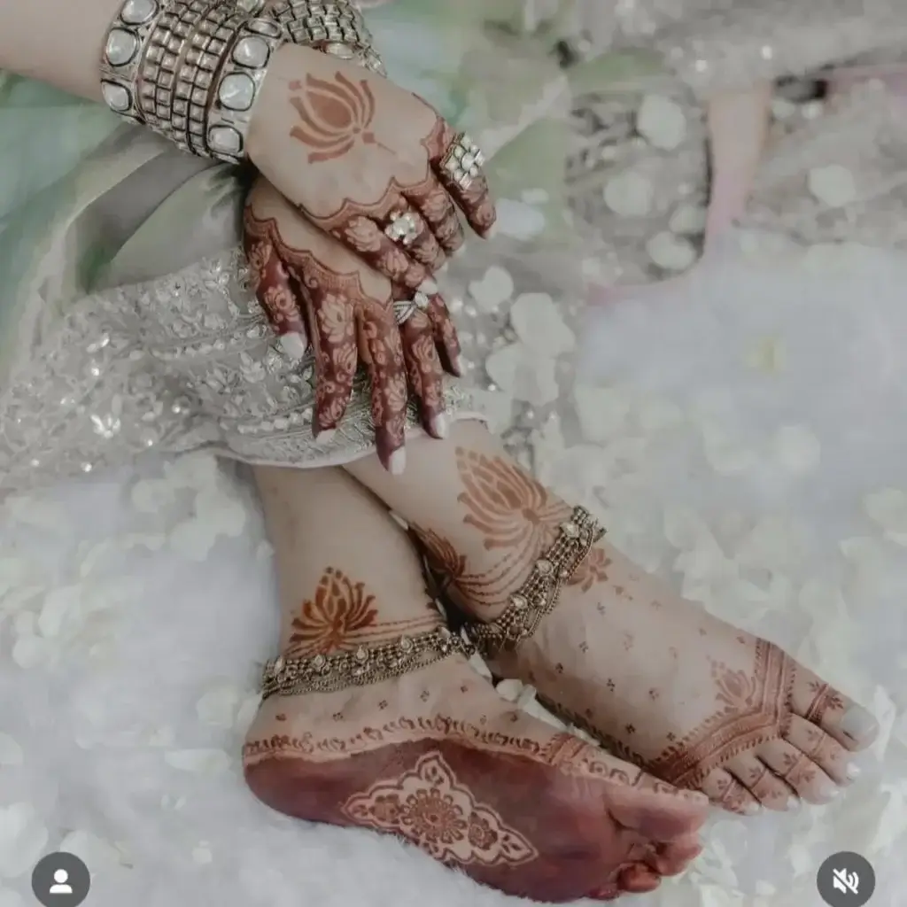 Best 90+ Easy Leg Mehndi Designs 2026 4 Groom Leg Mehndi Design