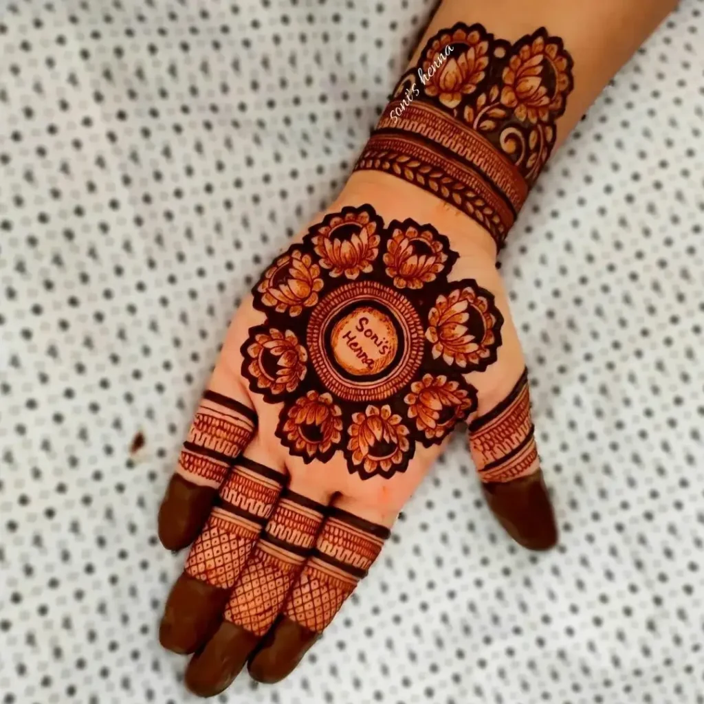 Happy Diwali Mehndi Design