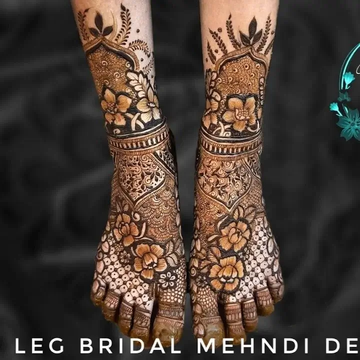 Best 90+ Easy Leg Mehndi Designs 2026 54 Leg Mehndi Design Simple And Easy For Girl