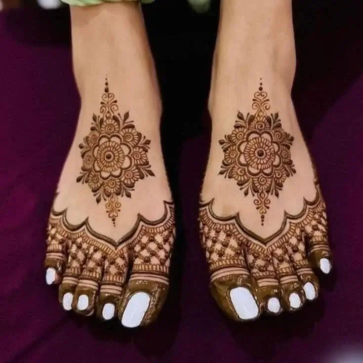 Best 90+ Easy Leg Mehndi Designs 2026 61 Leg Simple Mehndi Design Easy And Beautiful