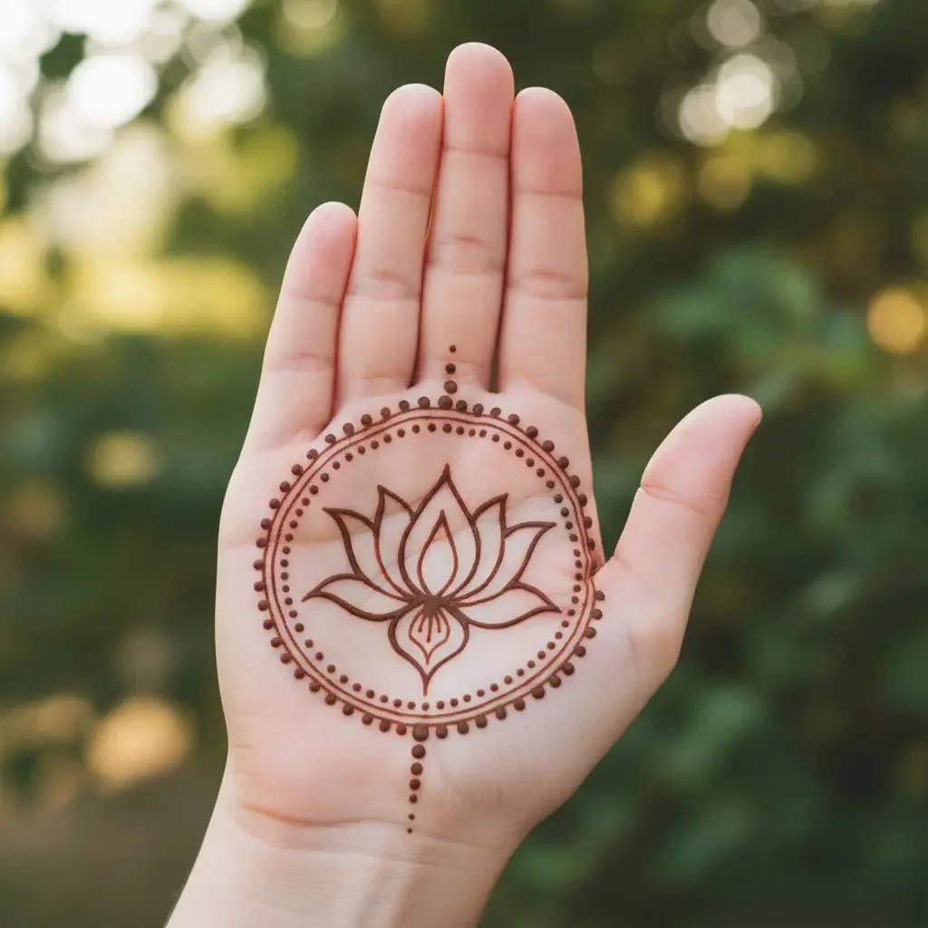 Lotus Mehndi