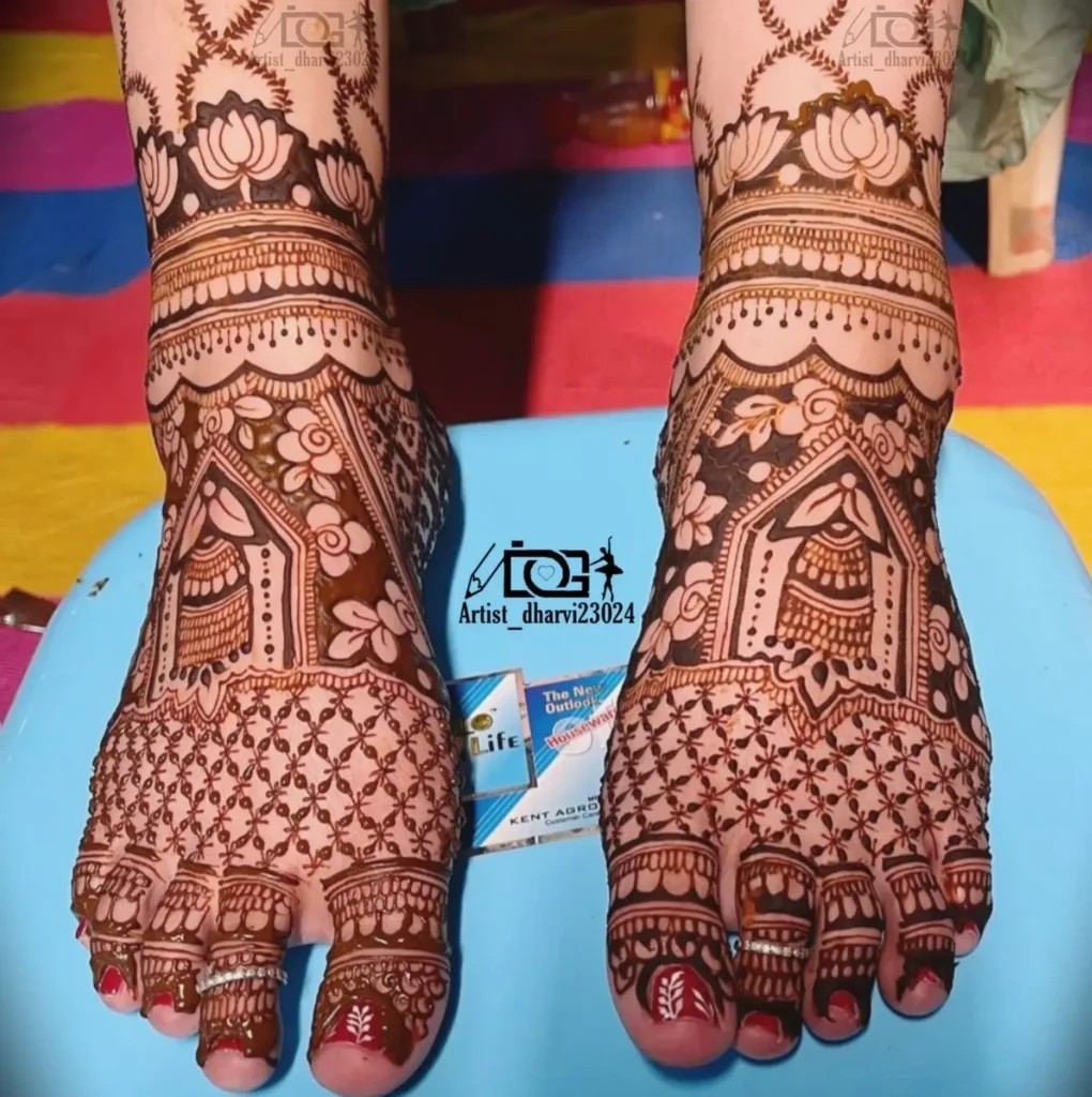 Best 90+ Easy Leg Mehndi Designs 2026 53 Mehndi Design For Leg