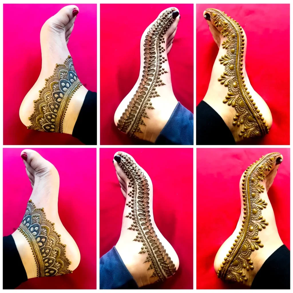 Best 90+ Easy Leg Mehndi Designs 2026 56 Mehndi Design Leg