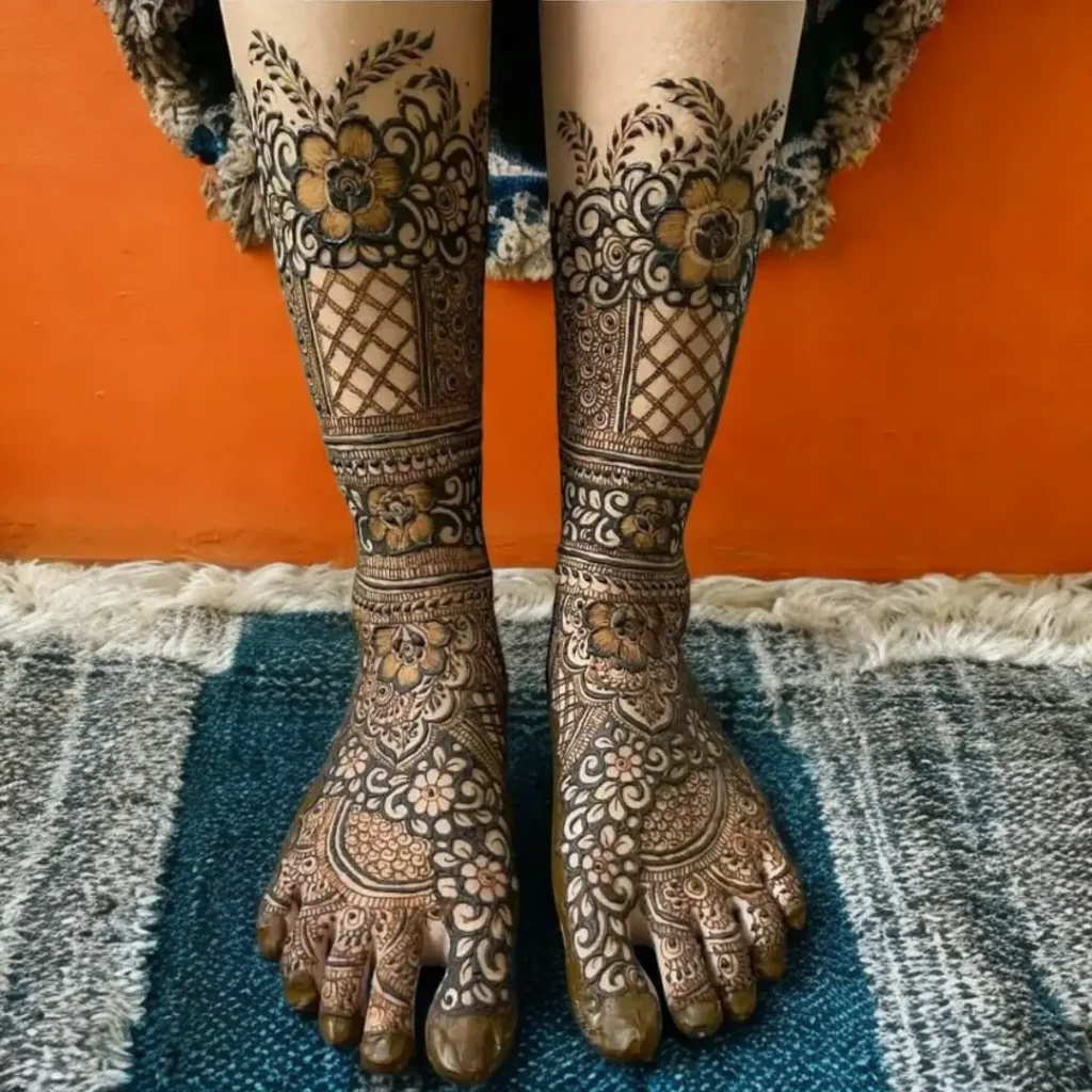 Best 90+ Easy Leg Mehndi Designs 2026 21 Mehndi Designs For Leg