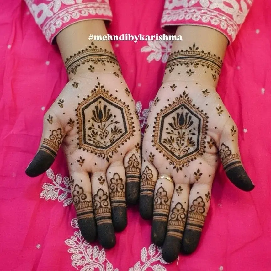 Rajasthani Diwali Mehndi Design