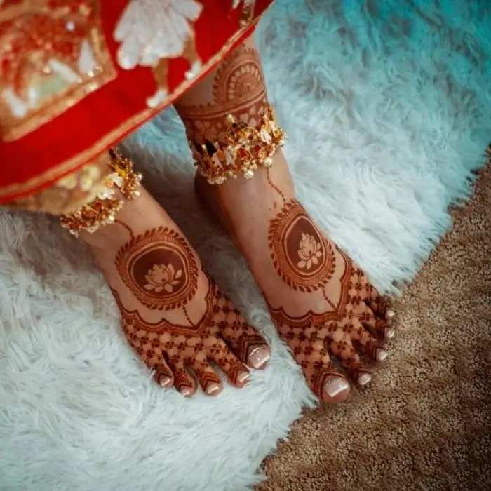 Best 90+ Easy Leg Mehndi Designs 2026 72 Royal Leg Bridal Mehndi Design