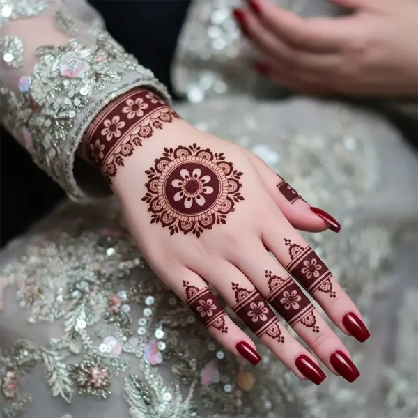 happy diwali mehndi