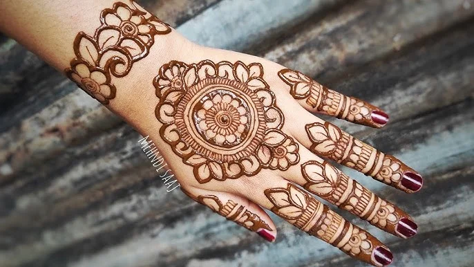 Arabic Mandala Mehndi Design