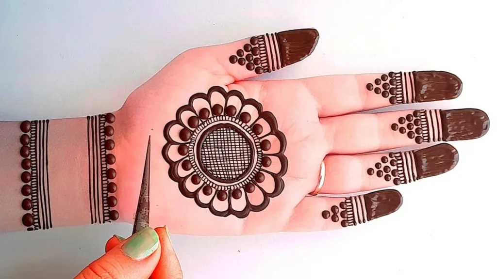 Mandala Art Mehndi Design