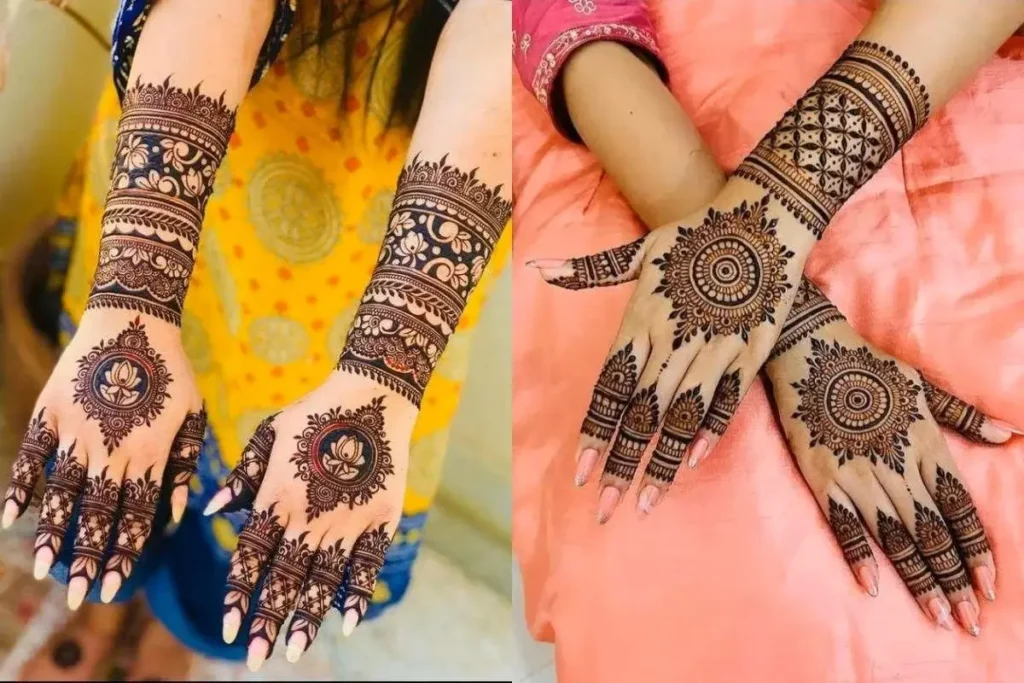 Mandala Mehndi Design Back Hand