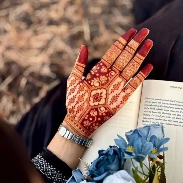 full hand mehndi design