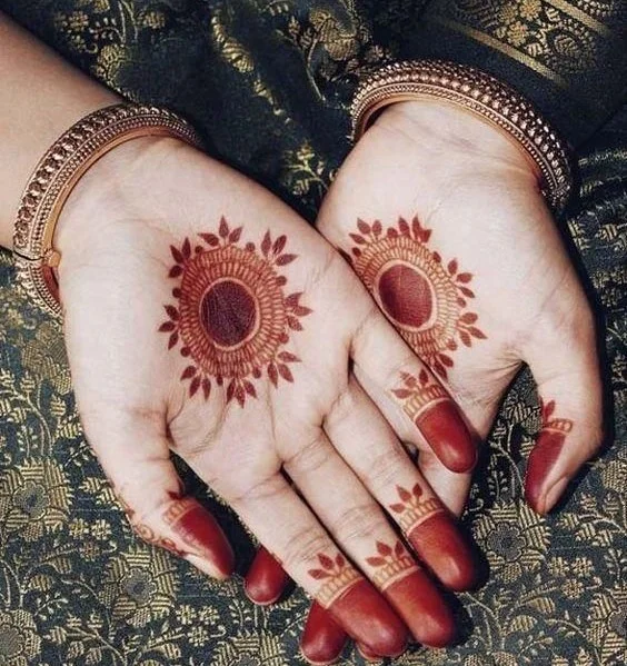 Floral Mandala Mehandi Design