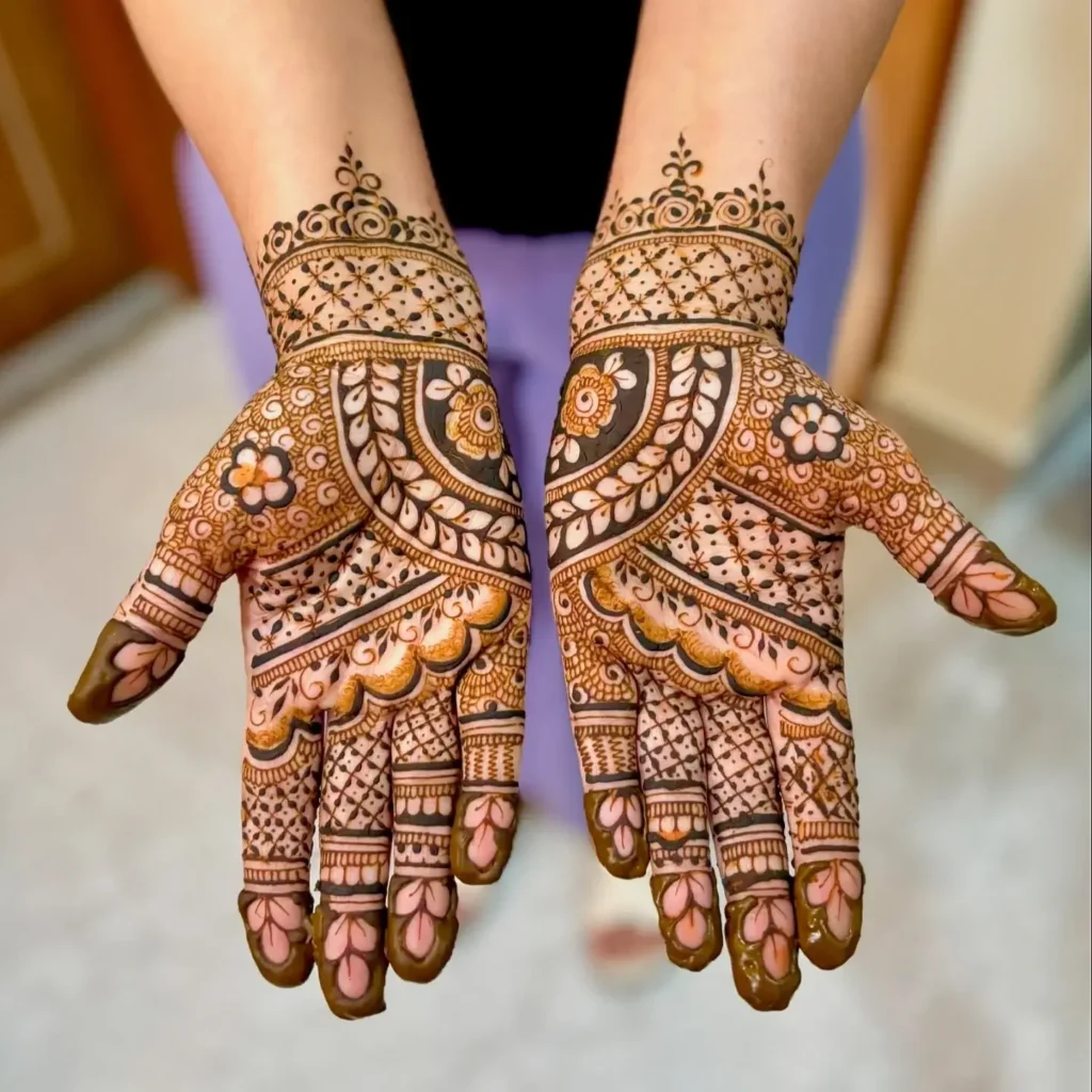 Mehndi Design for the Mother of the Bride