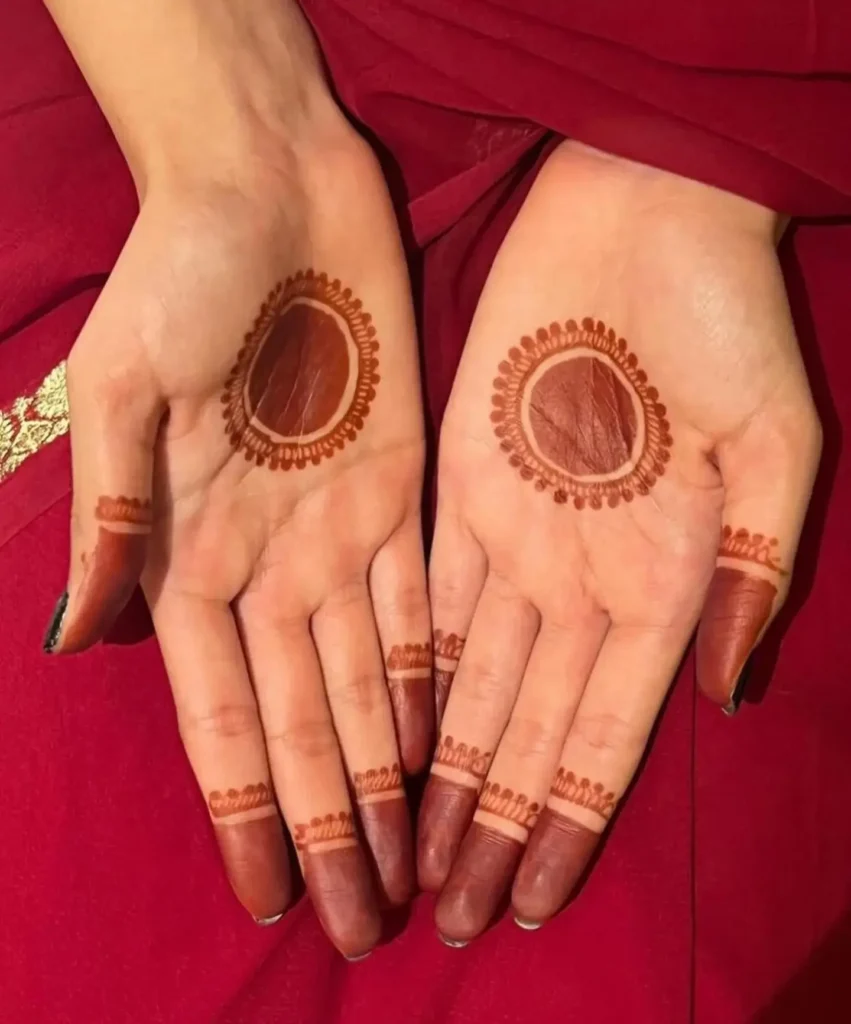 Simple (Minimal) Mehandi Design