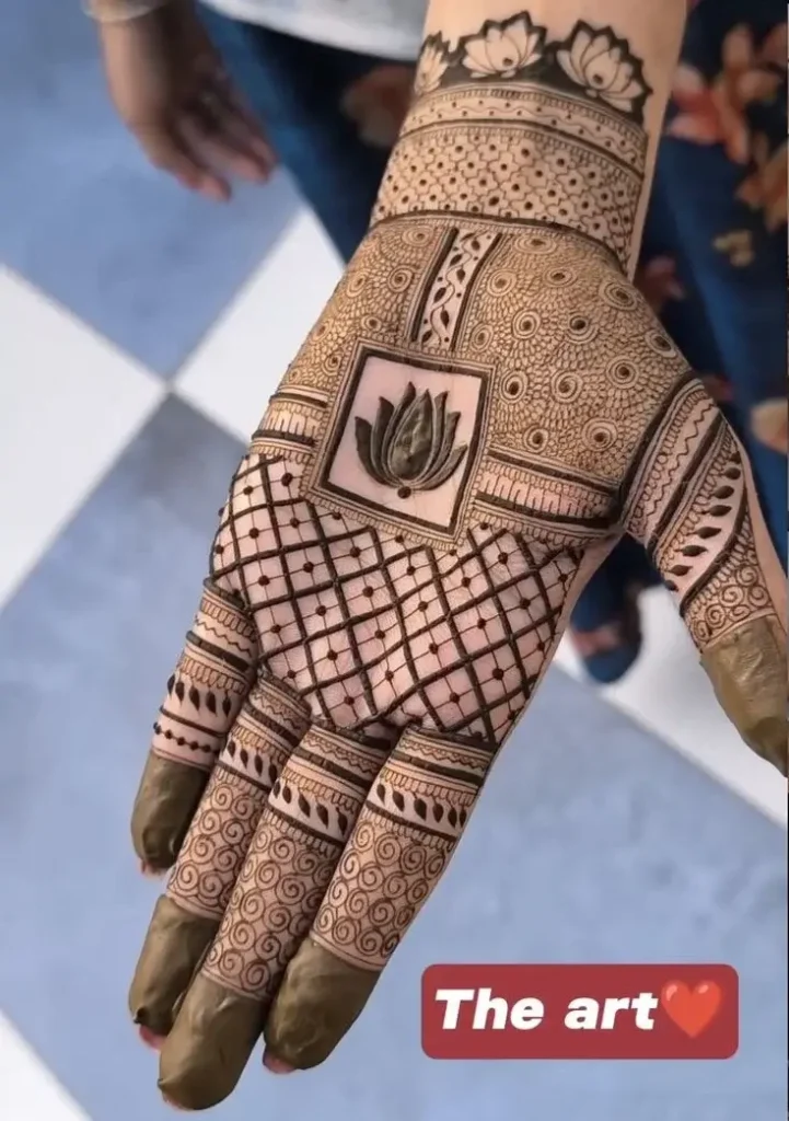 Traditional Feelings Mehndi Design