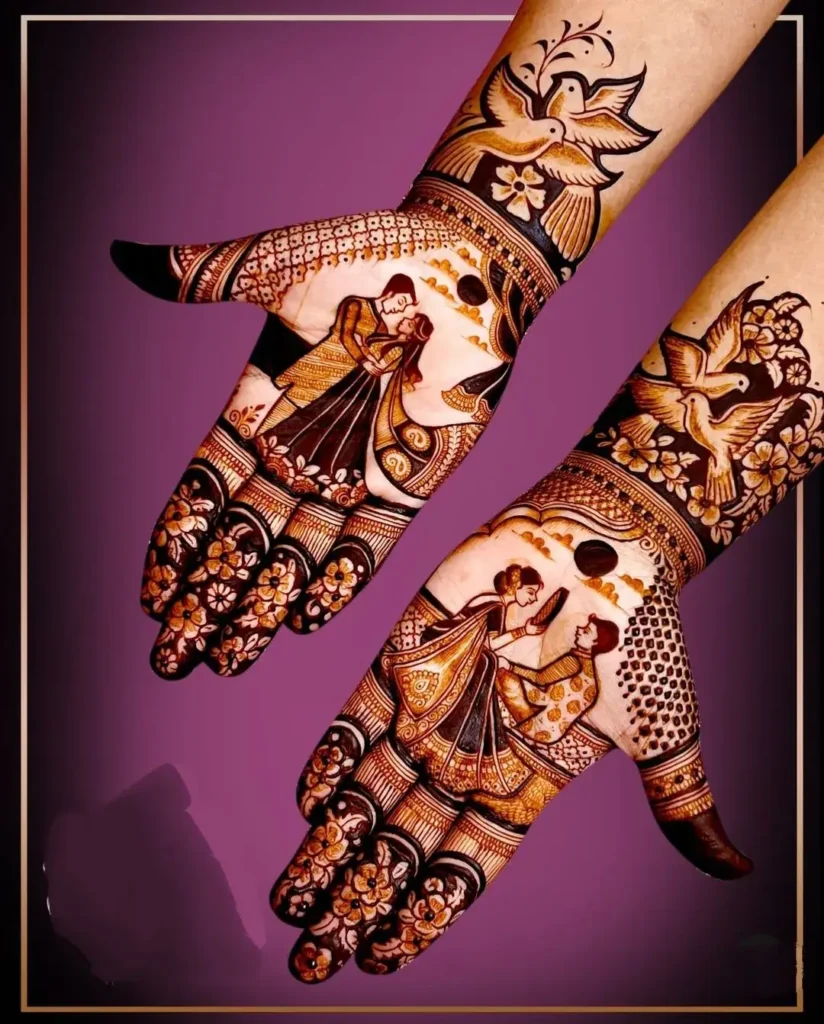 60+ Modern Mehndi Designs for Karwa Chauth (2026) 6 easy beautiful mehndi designs for karwa chauth