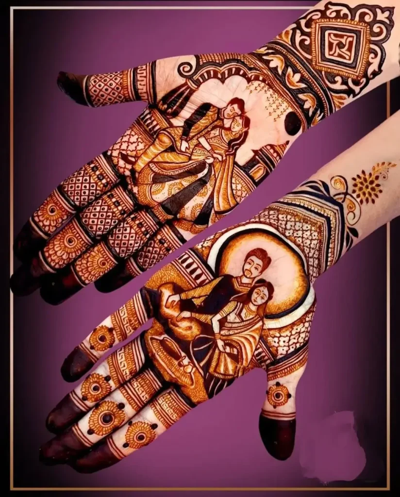 60+ Modern Mehndi Designs for Karwa Chauth (2026) 25 mehandi design for karva chauth